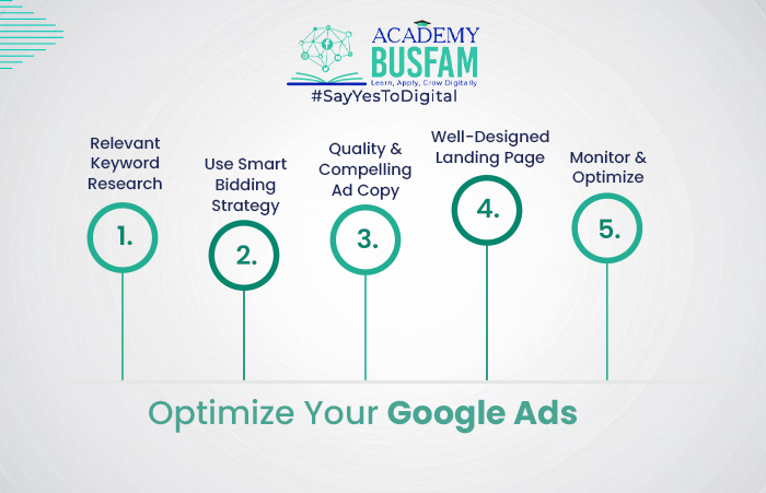 5 Key Tips To Optimize in Google ads
