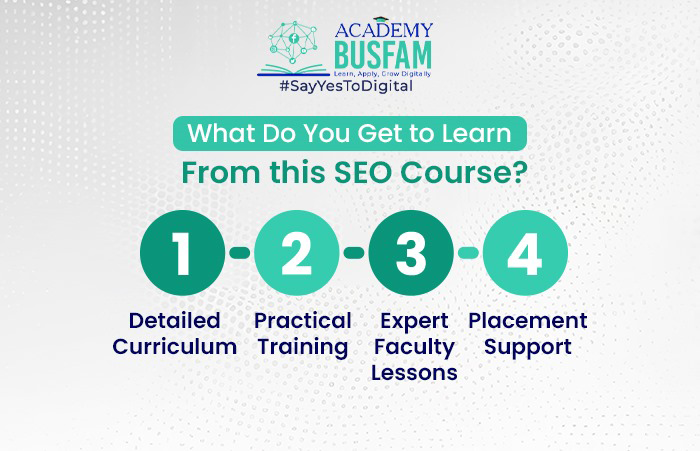 What Do You Get to Learn from this SEO Course